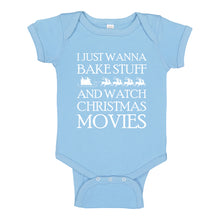 Baby Onesie Bake Stuff, Christmas Movies 100% Cotton Infant Bodysuit