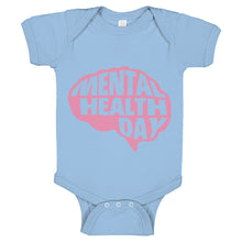 Baby Onesie Mental Health Day 100% Cotton Infant Bodysuit