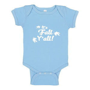 Baby Onesie It's Fall Y'all 100% Cotton Infant Bodysuit
