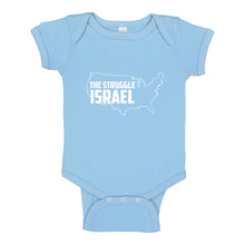 Baby Onesie The Struggle Israel 100% Cotton Infant Bodysuit