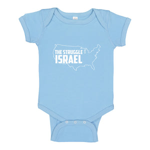 Baby Onesie The Struggle Israel 100% Cotton Infant Bodysuit