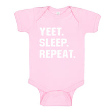 Baby Onesie Yeet Sleep Repeat 100% Cotton Infant Bodysuit