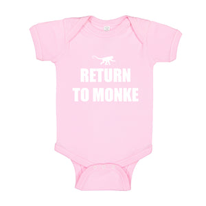Baby Onesie Return to Monke 100% Cotton Infant Bodysuit