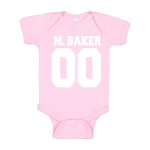 Baby Onesie M. BAKER 00 100% Cotton Infant Bodysuit