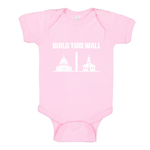 Baby Onesie Build This Wall 100% Cotton Infant Bodysuit