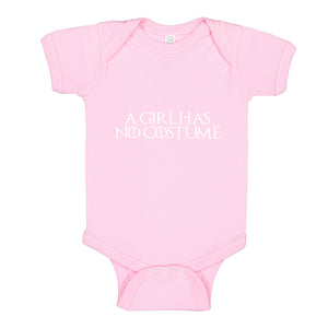 Baby Onesie A Girl Has No Costume 100% Cotton Infant Bodysuit
