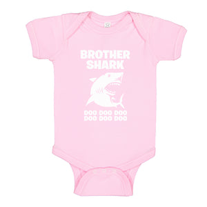 Baby Onesie Brother Shark 100% Cotton Infant Bodysuit