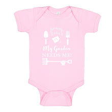 Baby Onesie I Can't My Garden Needs Me! 100% Cotton Infant Bodysuit
