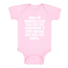 Baby Onesie Only in America 100% Cotton Infant Bodysuit