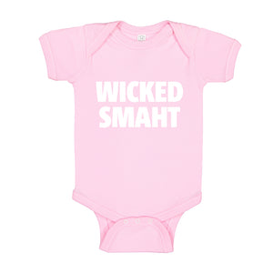 Baby Onesie Wicked Smaht 100% Cotton Infant Bodysuit
