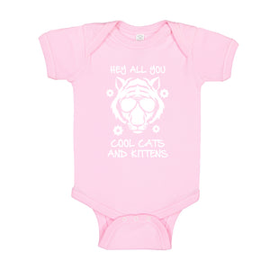 Baby Onesie Hey all you Cool Cats and Kittens 100% Cotton Infant Bodysuit