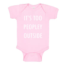 Baby Onesie Too Peopley Outside 100% Cotton Infant Bodysuit