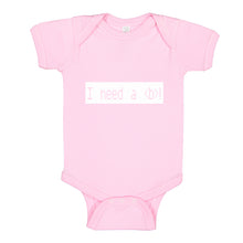 Baby Onesie I Need a Break 100% Cotton Infant Bodysuit