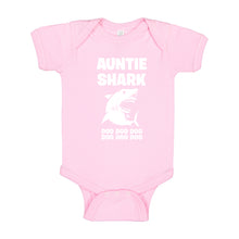 Baby Onesie Auntie Shark 100% Cotton Infant Bodysuit