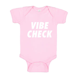Baby Onesie VIBE CHECK 100% Cotton Infant Bodysuit