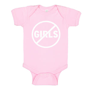 Baby Onesie No Girls 100% Cotton Infant Bodysuit