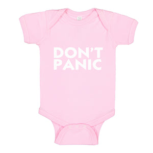 Baby Onesie Don't Panic 100% Cotton Infant Bodysuit