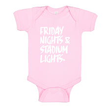 Baby Onesie Friday Nights Stadium Lights 100% Cotton Infant Bodysuit