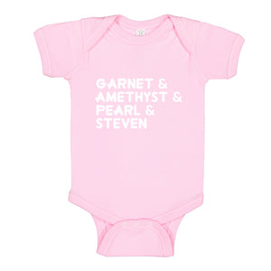 Baby Onesie Gem Squad 100% Cotton Infant Bodysuit