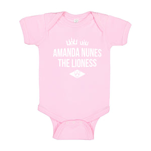 Baby Onesie Amanda Nunes the Lioness 100% Cotton Infant Bodysuit