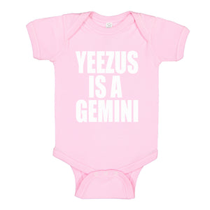 Baby Onesie Yeezus is a Gemini 100% Cotton Infant Bodysuit