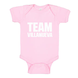Baby Onesie Team Villaneuva 100% Cotton Infant Bodysuit