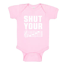 Baby Onesie Shut Your Face 100% Cotton Infant Bodysuit