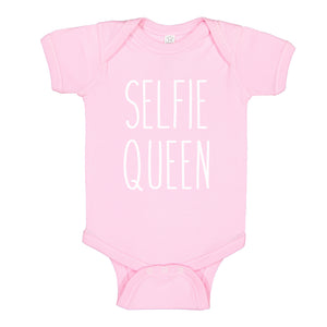 Baby Onesie Selfie Queen 100% Cotton Infant Bodysuit