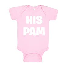Baby Onesie His Pam 100% Cotton Infant Bodysuit