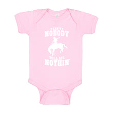Baby Onesie Can't Nobody Tell Me Nothin' 100% Cotton Infant Bodysuit