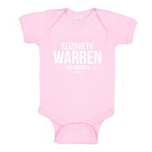 Baby Onesie ELIZABETH WARREN for President 2020 100% Cotton Infant Bodysuit