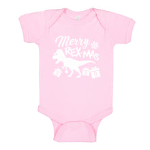 Baby Onesie Merry Rex-Mas 100% Cotton Infant Bodysuit