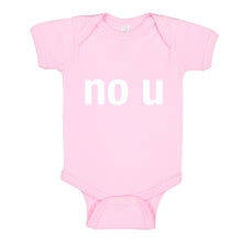 Baby Onesie No U 100% Cotton Infant Bodysuit