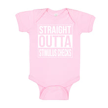 Baby Onesie Straight Outta Stimulus Checks 100% Cotton Infant Bodysuit