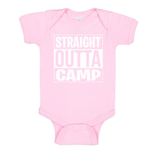 Baby Onesie Straight Outta Camp 100% Cotton Infant Bodysuit