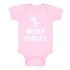 Baby Onesie Never Forget 100% Cotton Infant Bodysuit