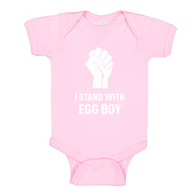 Baby Onesie I Stand with Egg Boy 100% Cotton Infant Bodysuit