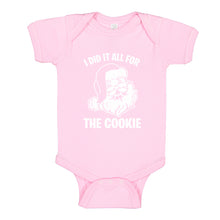 Baby Onesie I did it all for the Cookie 100% Cotton Infant Bodysuit
