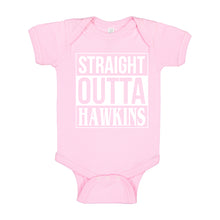 Baby Onesie Straight Outta Hawkins 100% Cotton Infant Bodysuit