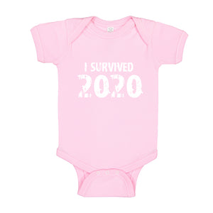 Baby Onesie I Survived 2020 100% Cotton Infant Bodysuit
