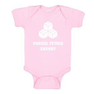 Baby Onesie Parcel Tetris Expert 100% Cotton Infant Bodysuit