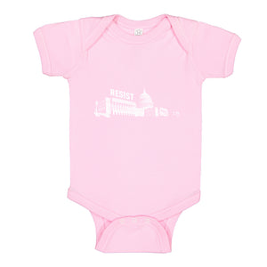 Baby Onesie Resist Capitol 100% Cotton Infant Bodysuit