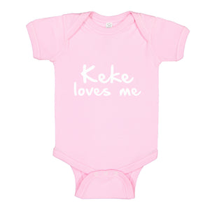 Baby Onesie Keke Loves Me 100% Cotton Infant Bodysuit