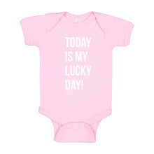 Baby Onesie TODAY IS MY LUCKY DAY! 100% Cotton Infant Bodysuit