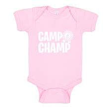 Baby Onesie Camp Champ 100% Cotton Infant Bodysuit