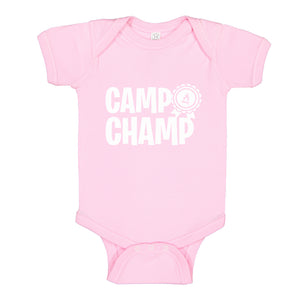 Baby Onesie Camp Champ 100% Cotton Infant Bodysuit