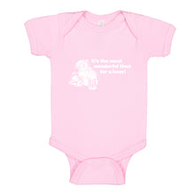 Baby Onesie It's the Most Wonderful Time for a Beer 100% Cotton Infant Bodysuit