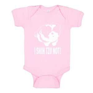 Baby Onesie I Shih Tzu Not 100% Cotton Infant Bodysuit