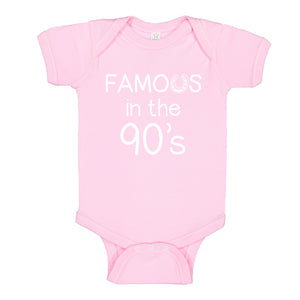 Baby Onesie Famous in the 90s 100% Cotton Infant Bodysuit