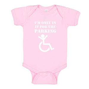Baby Onesie Disabled Parking 100% Cotton Infant Bodysuit